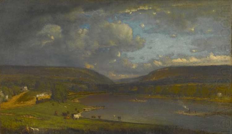 On the Delaware River, George Inness